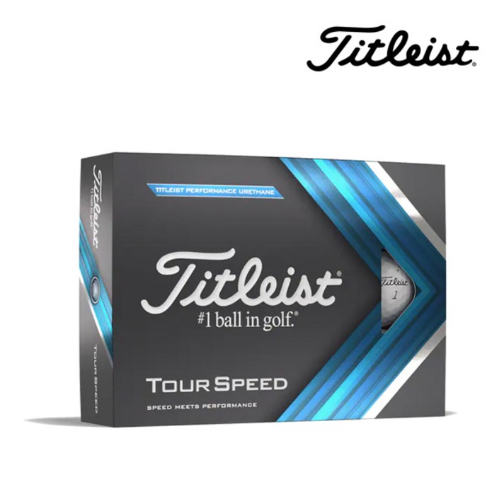 [타이틀리스트](선물포장)투어 스피드 3피스 골프공(12구) Tour Speed, 화이트
