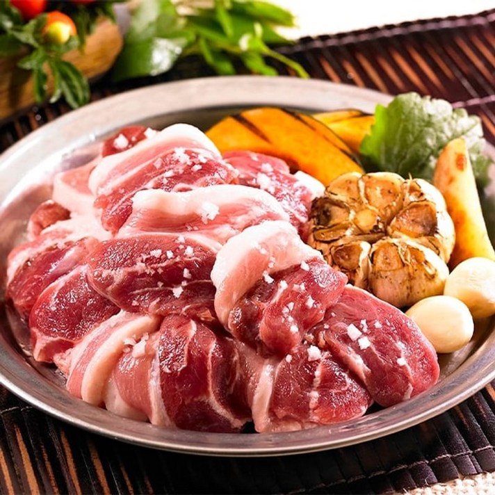  정담미트 [씽씽배송] 제주흑돼지 뒷다리살 구이/불고기/수육 500gx5팩, 500g(구이용), 5개 
