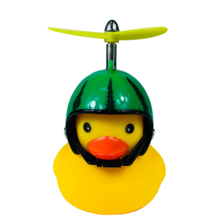 HOONYS 러버덕 세트 전조등 후미등, 꿀수박, 1개