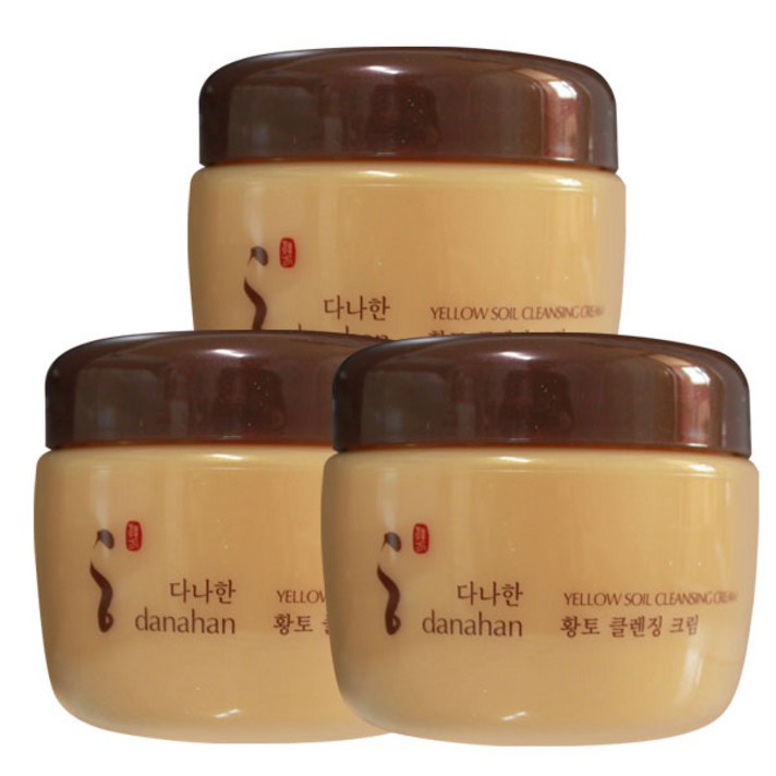 다나한 황토 클렌징 크림, 300ml, 3개