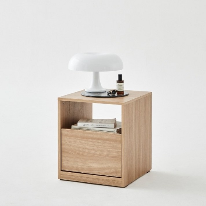 한샘 모아 협탁 (컬러2종), A형 내추럴오크(A)