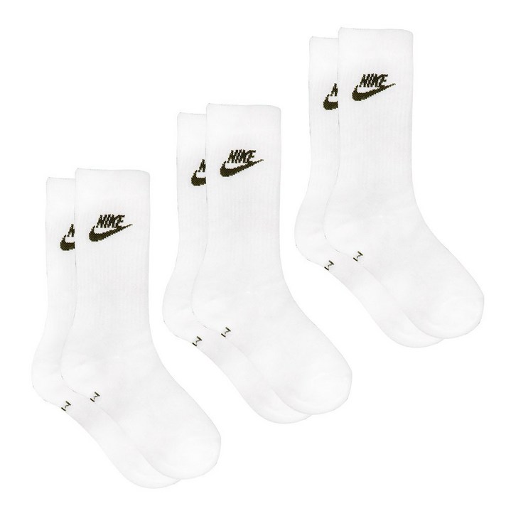 나이키 에브리데이 에센셜 크루 양말 SK0109-100 3켤레