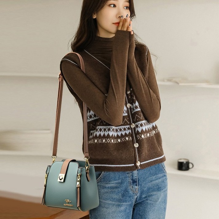 여성토드백 가죽 핸드백 숄더백 크로스백 명품 가방 토트숄더백