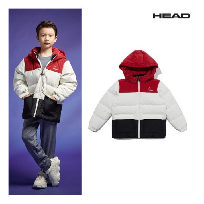 헤드 [HEAD] 키즈 히어로 숏다운 점퍼 (JHUCW19505IVX)