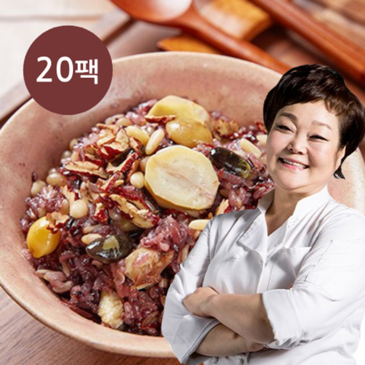  빅마마 이혜정의 꽉찬 수제 영양밥 20팩, 20개 