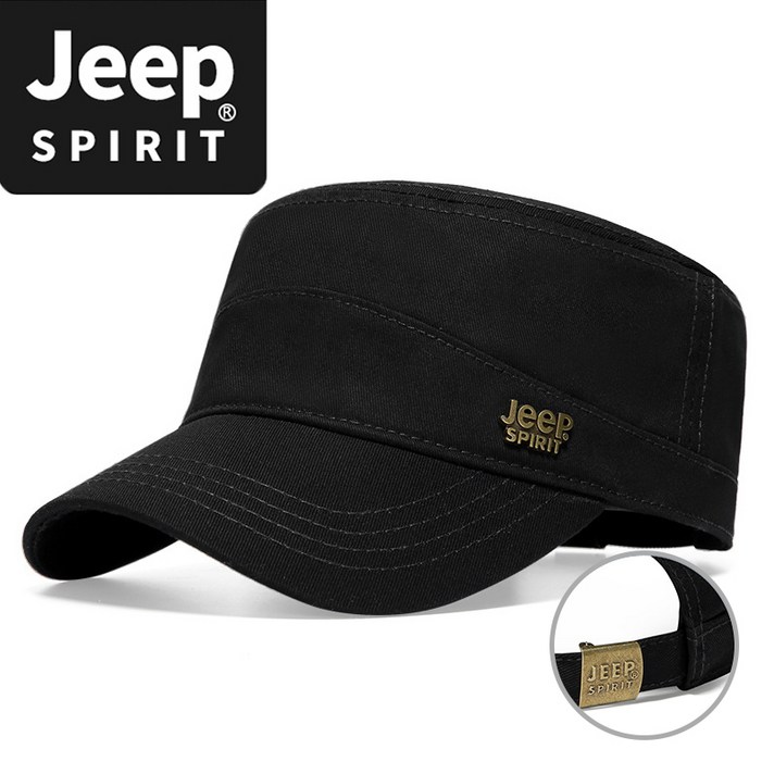 JEEP SPIRIT 캐주얼 플랫 모자 CA0370