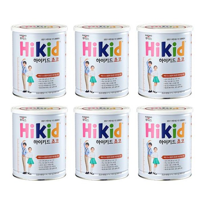 하이키드 일동후디스 쵸코 650g, 코코아맛, 6캔