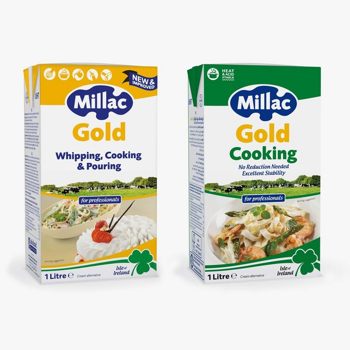 밀락골드 휘핑크림 1L+쿠킹크림1L 2개세트, 단품