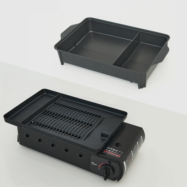 미닛츠 구이바다 휴대용 가스버너 캠핑버너 시그니쳐 블랙나인 M 2~3인용 MI-2022BL