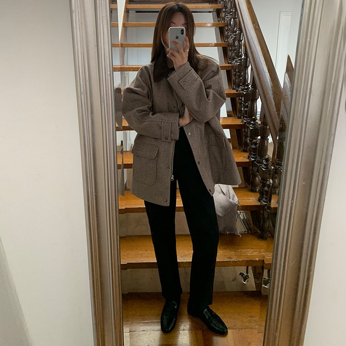 여성 [155,160,165 ~2XL] 후회안해 스판 와이드 롱 데님팬츠
