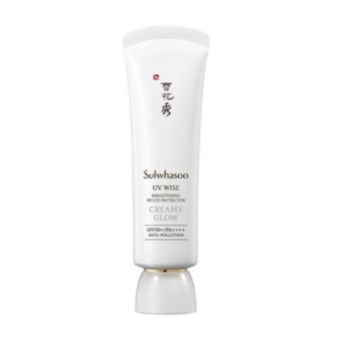 설화수 상백 선크림 NO1 크리미 글로우 SPF50+ PA++++, 50ml, 3개