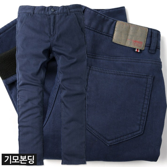 비브레이커스 겨울 기모 본딩 면바지 BB771네이비기모(28~40size)