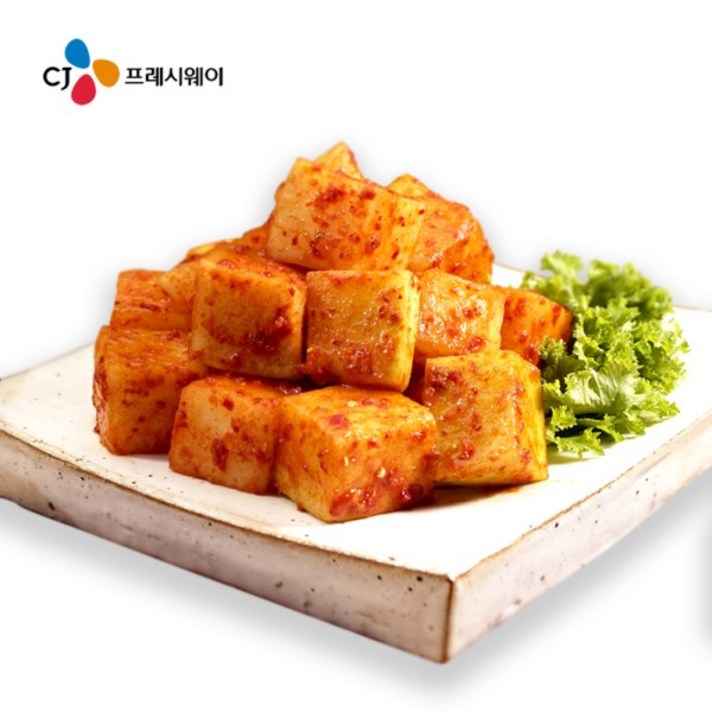 [CJ프레시웨이] 이츠웰 깍두기 5kg, 단품