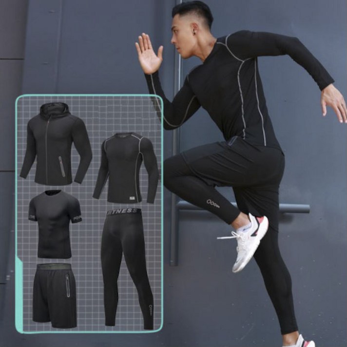 남성용 트레이닝복 상하의 세트