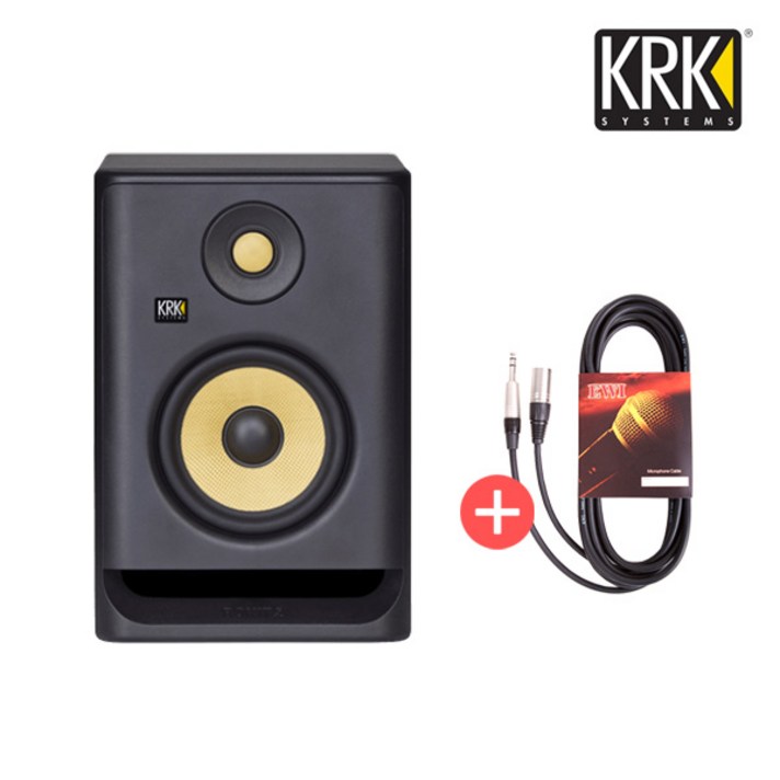 케이알케이 스튜디오 모니터 스피커, KRK Rokit 5 G4(블랙)