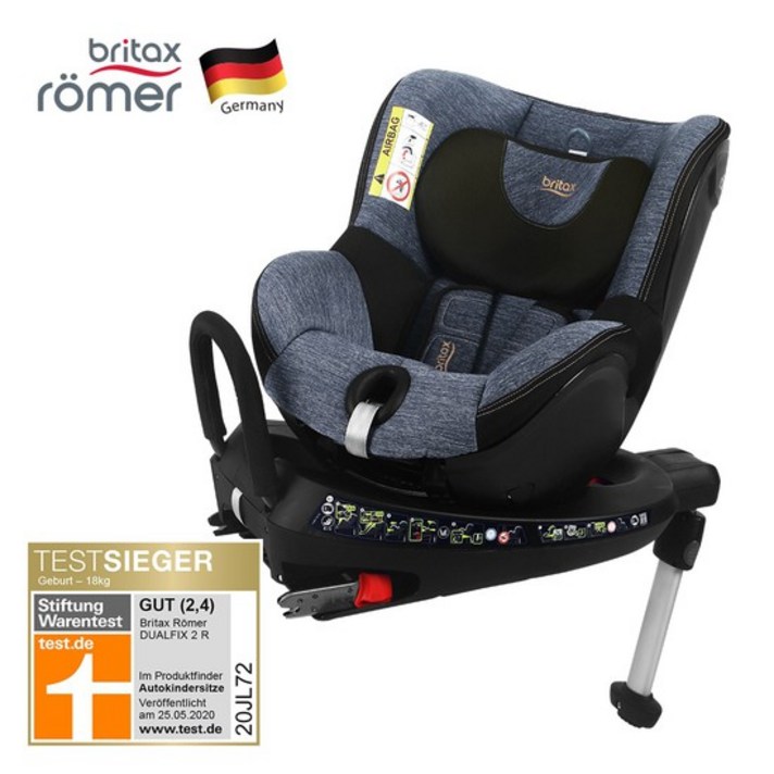 [브라이텍스] 듀얼픽스 2_블루마블_회전형카시트[ISOFIX]
