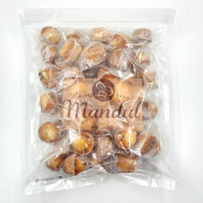  다파니 초코칩 미니 머핀 간편식사 간식, 50개 