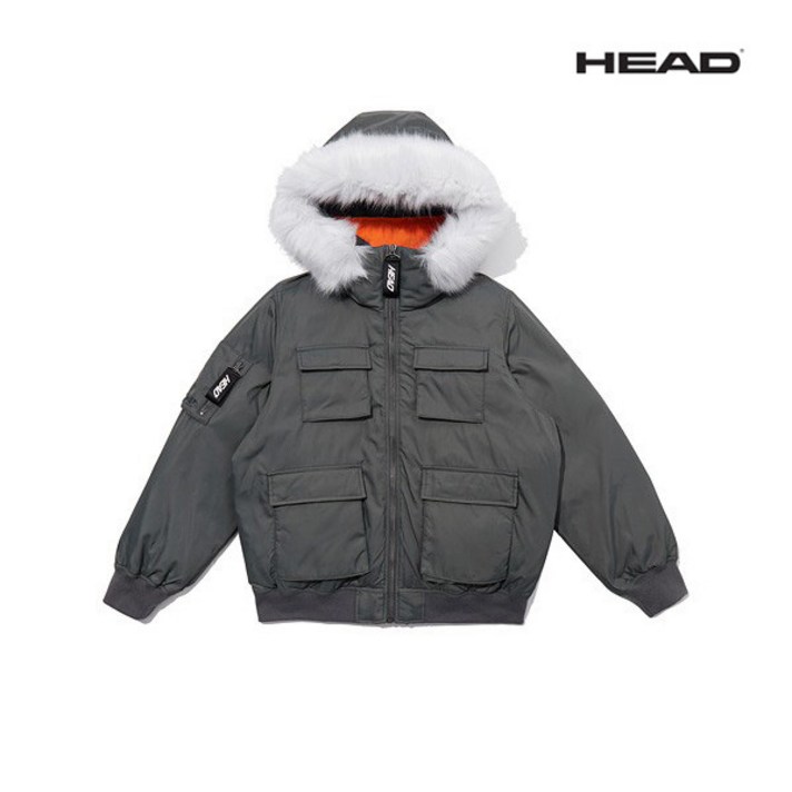 헤드 [HEAD] 여성 숏 보머 패딩 점퍼 (JOUAW19303GYX)