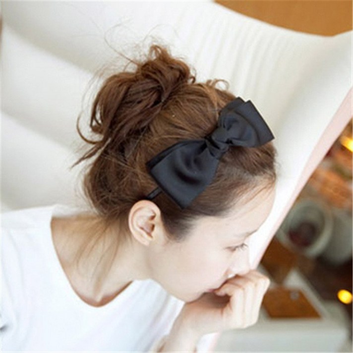 수스다 페브릭 리본 헤어밴드