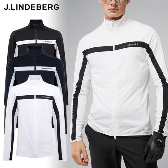 [J.LINDEBERG] 남성골프자켓 / 제이린드버그 골프웨어 자비스 미드 레이어 / 기모 안감