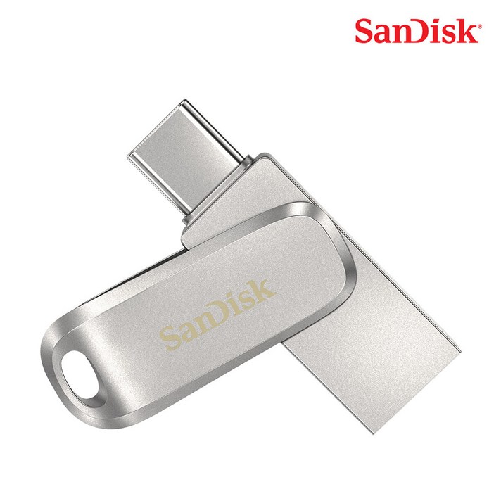 샌디스크 울트라 듀얼 드라이브 럭스 USB Type C SDDDC4, 128GB