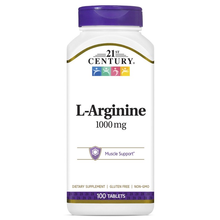 21세기센트리 L-아르기닌 1000mg 타블렛, 100개입, 1개