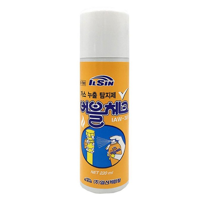 가스배관 거품체크 스프레이 가스누출탐지제 검지기, 1개