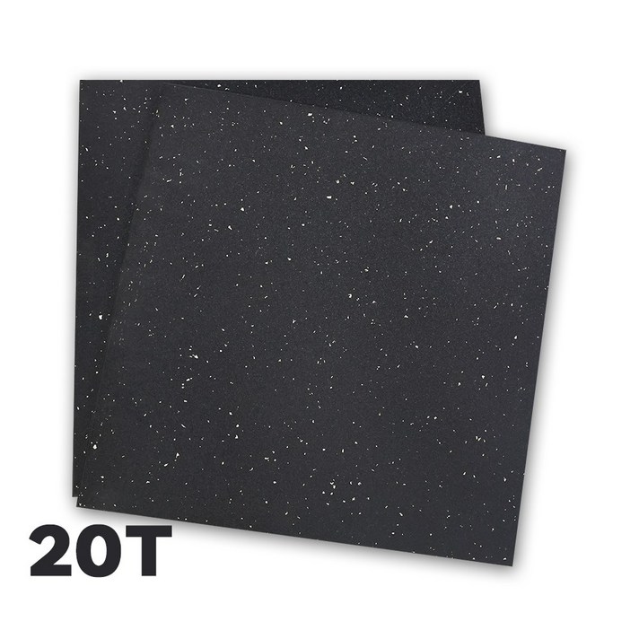 희우스포츠 방음매트 방진매트 운동기구매트 홈짐 홈트레이닝 층간소음 운동매트 러닝머신매트, 20mm,사각매트(무코팅),1장