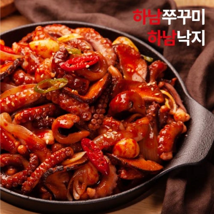 [하남낙지]낙지볶음 350g 4팩, 1. 하남낙지 350g 보통매운맛 4팩