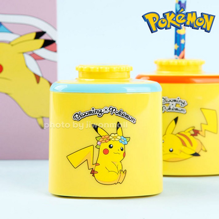 포켓몬스터 자동 연필깎이 초등 아동 공부 학원 편하게 학습 학용품 학교, 민트