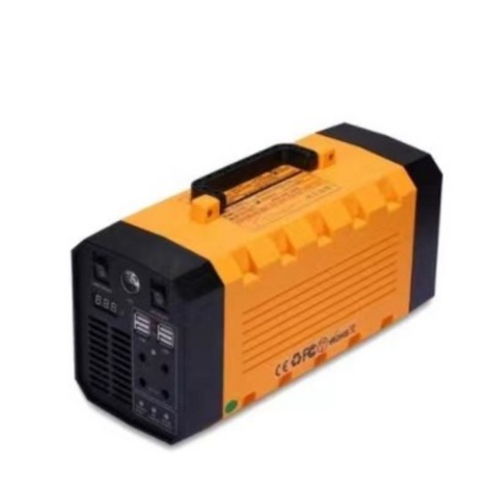 캠프토피아 220v 대용량 보조배터리 500w 파워뱅크 UPS 캠핑 12.2만 9.3만 7.7만mAh 순수정현파, CT500C +차량시거잭용 충전기