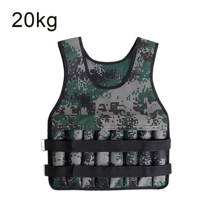중량 조끼 훈련 조끼 부드럽고 편안한 훈련 양복 조끼 dropshipping 업그레이드 20kg 로딩 가중 조끼 조절 가능한 피트니스 무게, 협력사, 갈색