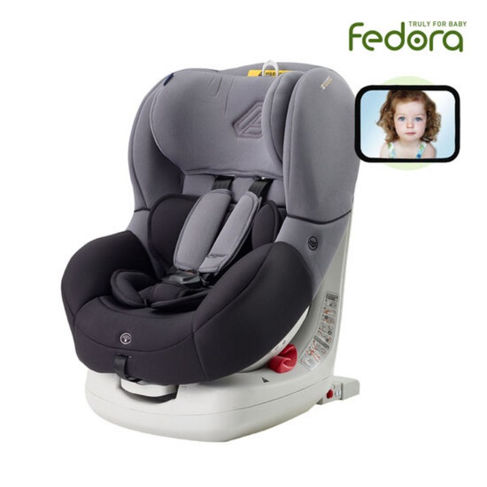 페도라 인펀트카시트 C6(ISOFIX) / 추가사은품, 색상:블랙