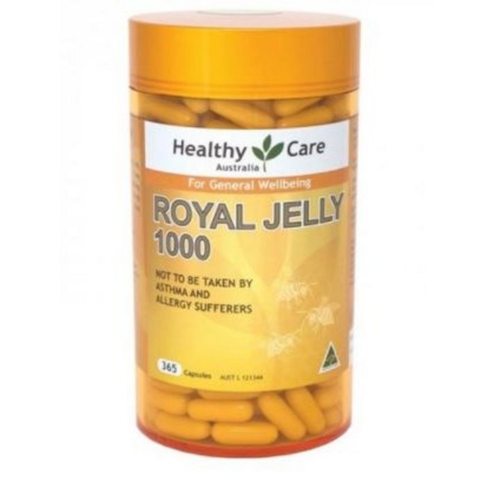 헬시케어 호주산 직배송 로얄젤리 1000mg 365정