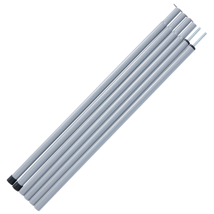 MOON LENCE 타프 폴대 모든 텐트 타입 적용 폴대 타프폴대 세트 타프 그늘막 폴 스크린 타프쉘 텐트폴대 3단 연결지름 16mm 최대 150cm 분할식 방풍 휴대용 스틱 강, 1개