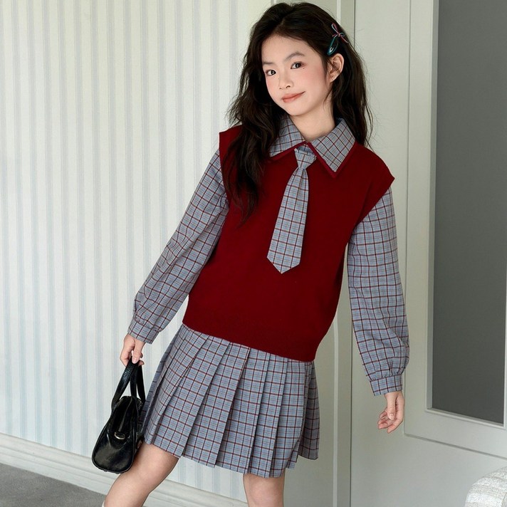 찌니미니마켓 주니어 여아 블랙 졸업식 입학식 결혼식하객룩 콩쿨 의상 롱 원피스