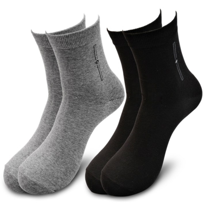 제이삭스 심플 중목 신사 양말 10족 세트