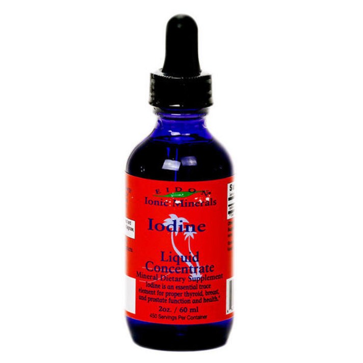 Eidon Mineral Supplements 아이오딘 리퀴드 컨센트레이트, 60ml, 1개