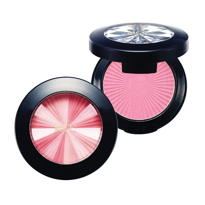 엠씨씨코스메틱 브러쉬 내장 스튜디오 터치 블러셔 6g, 6호 크리스탈 핑크, 1개