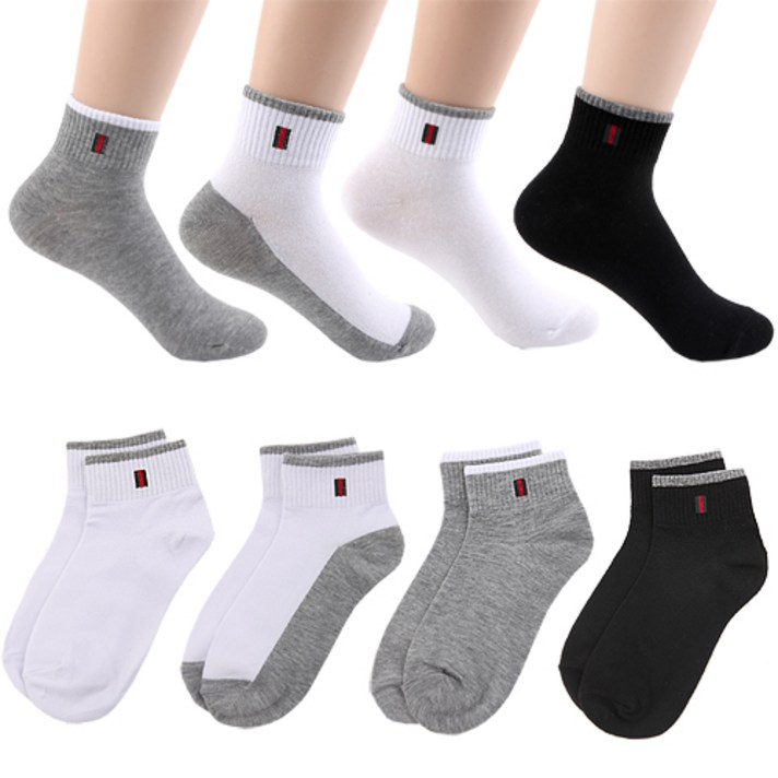 예쁘니양말 여성 포인 학생 숙녀 카바양말 10족 set