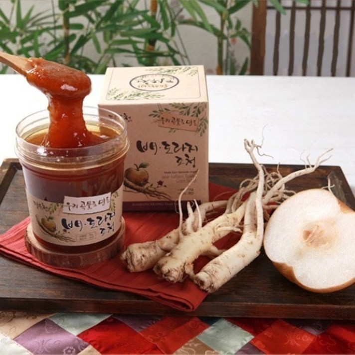 담은청 우리곡물 배도라지조청, 1kg, 1개