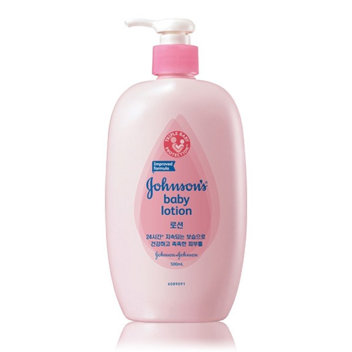 존슨즈 베이비 로션 핑크, 500ml, 1개
