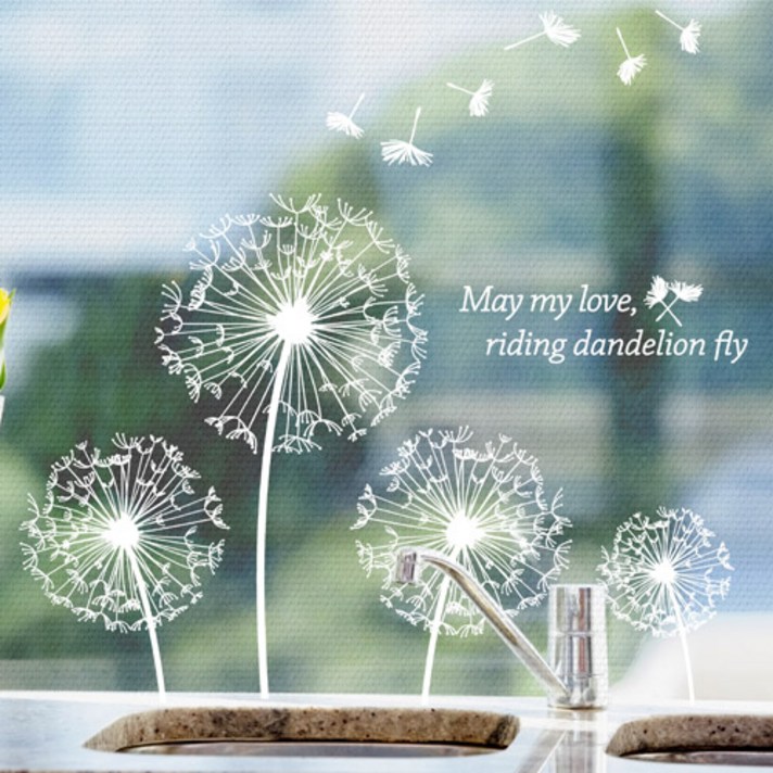 굿패키지 북유럽스타일 5.5mm 단열뽁뽁이 민들레홀씨 1mx10m, 1개