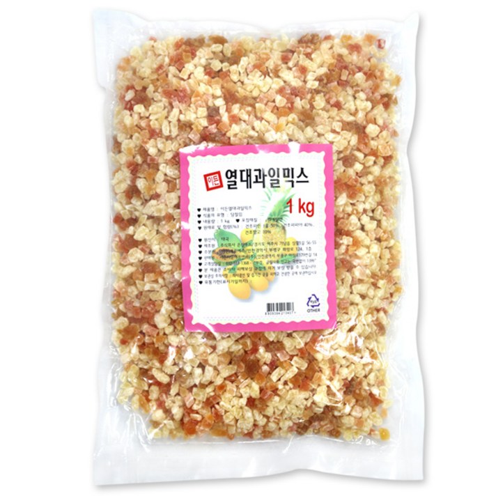 이든타운에프앤비 열대과일믹스, 1kg, 1개
