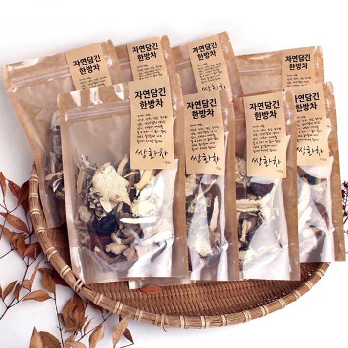 해가빛 지리산 쌍화차 9가지재료 1팩(100g), 1박스