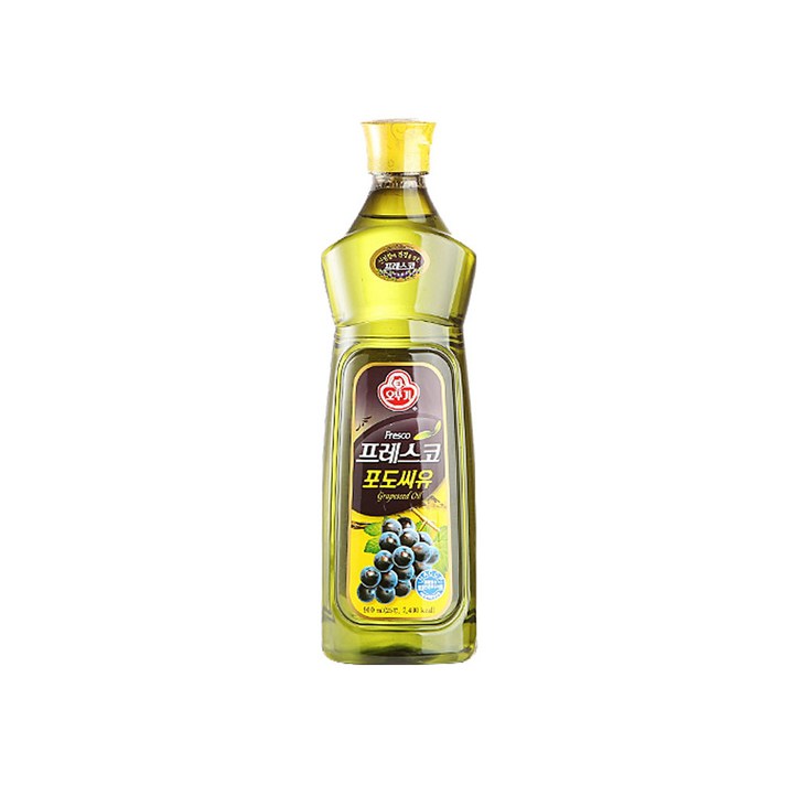오뚜기 프레스코 포도씨유 500ml, 1개