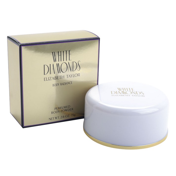 엘리자베스테일러 화이트 다이아몬드 퍼퓸드 바디 파우더, 75g, 1개