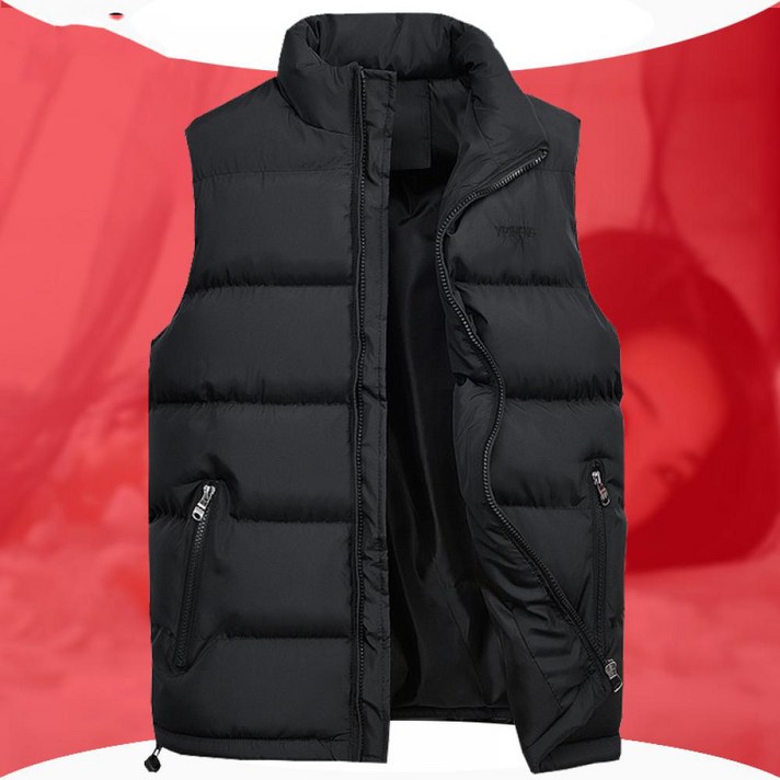 조끼 패딩 점퍼 베스트 남성 루즈핏 01 B2jnkb
