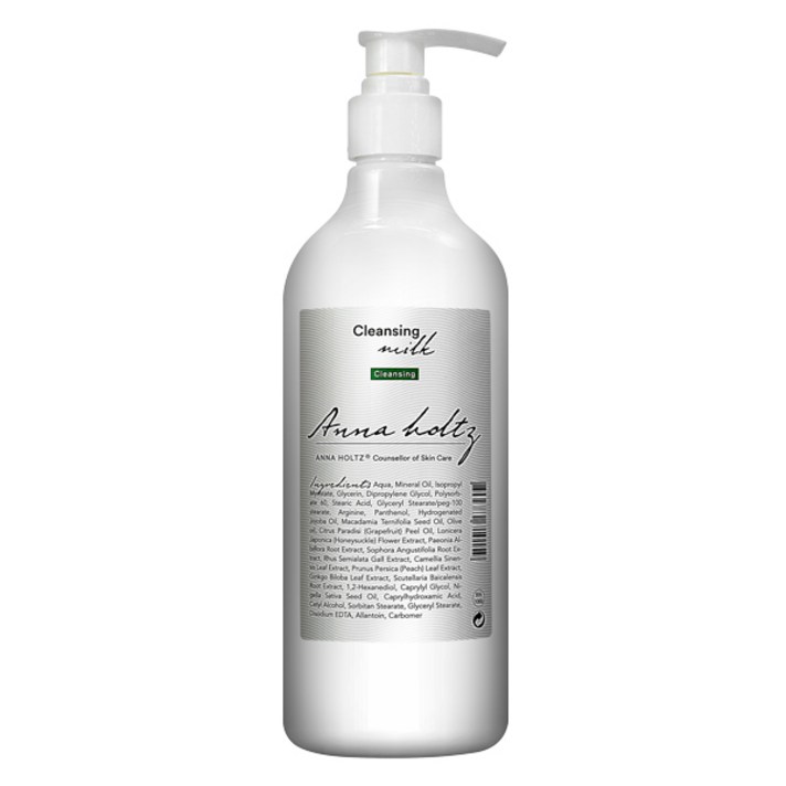안나홀츠 대용량 약산성 펌프타입 클렌징크림 500ml 1000ml, 1개