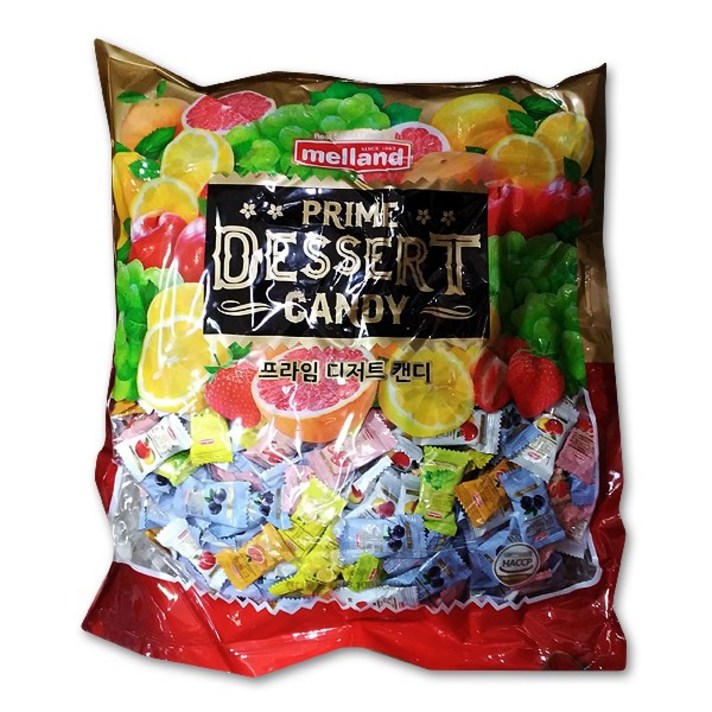 KC/국제제과 프라임 디저트캔디 2kg/종합캔디/사탕, 2kg, 1개